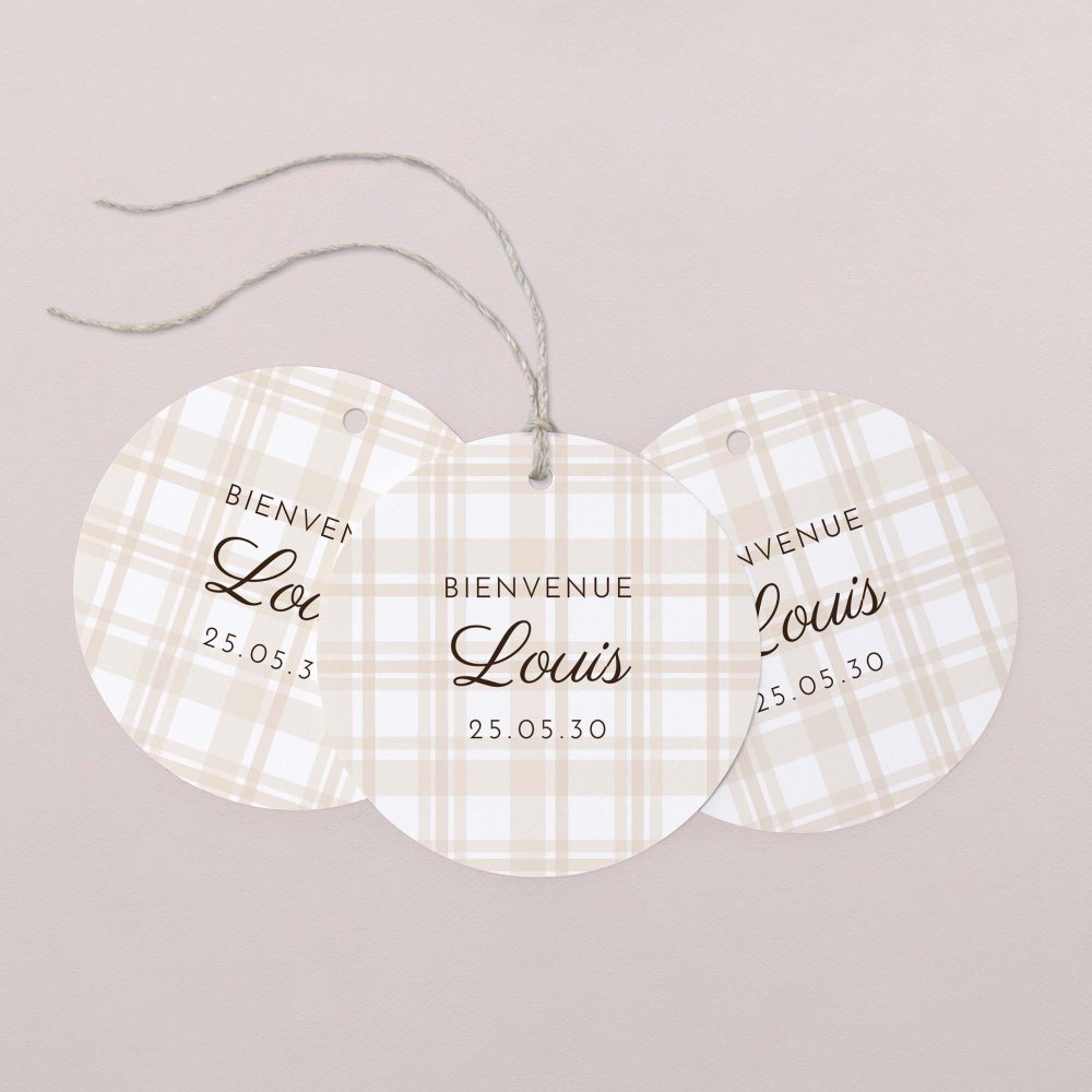 Beige Tartan