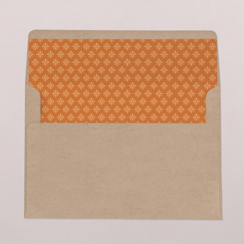 Intérieur d'enveloppe