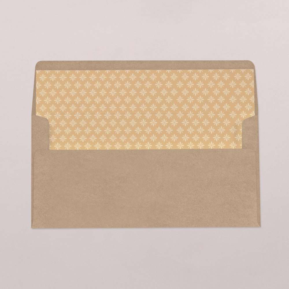 Intérieur d'enveloppe