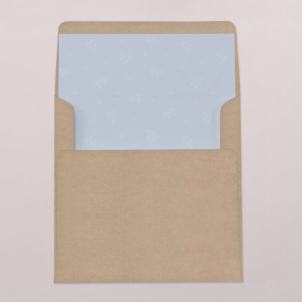 Intérieur d'enveloppe