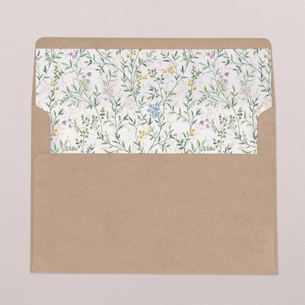 Intérieur d'enveloppe