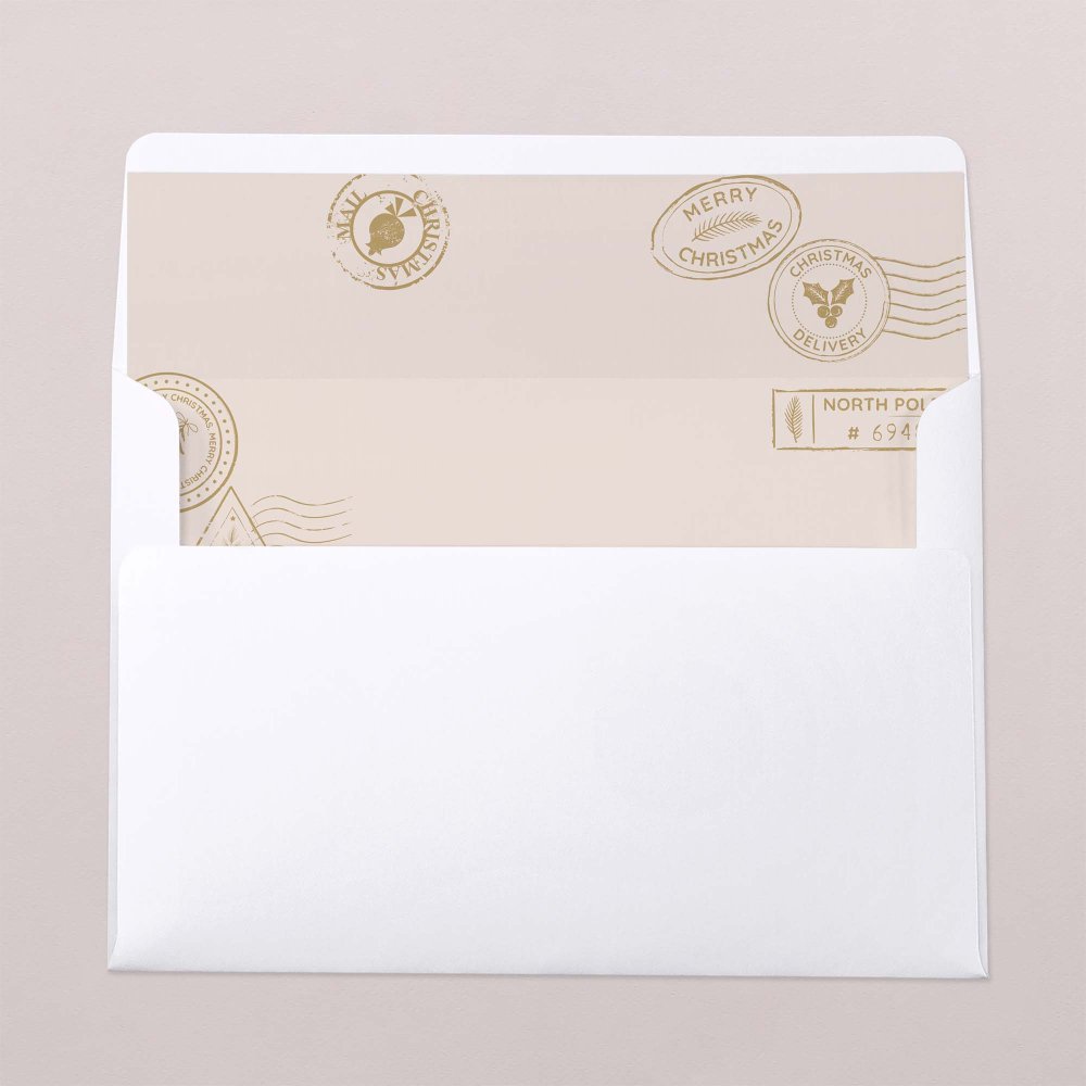 Intérieur d'enveloppe