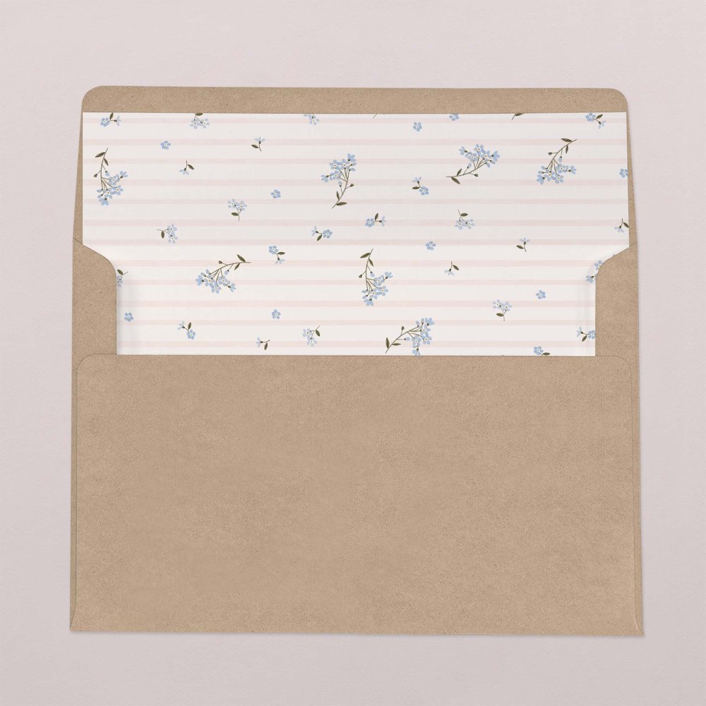 Intérieur d'enveloppe