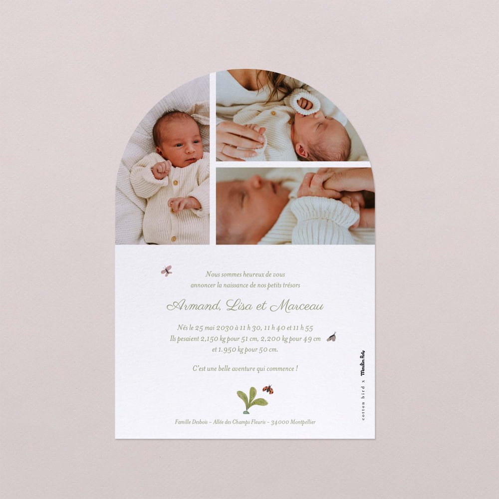 Trois petits lapins