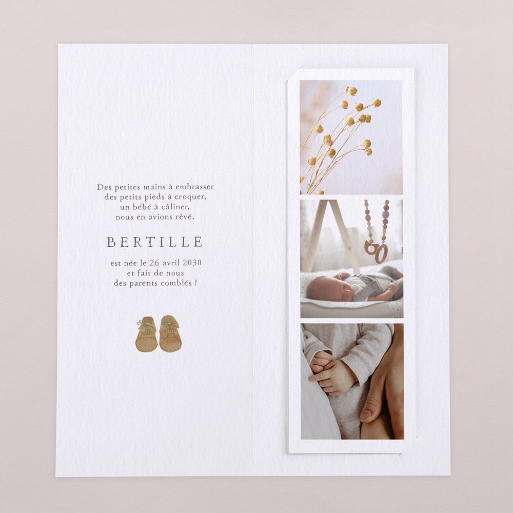 Layette fleurie