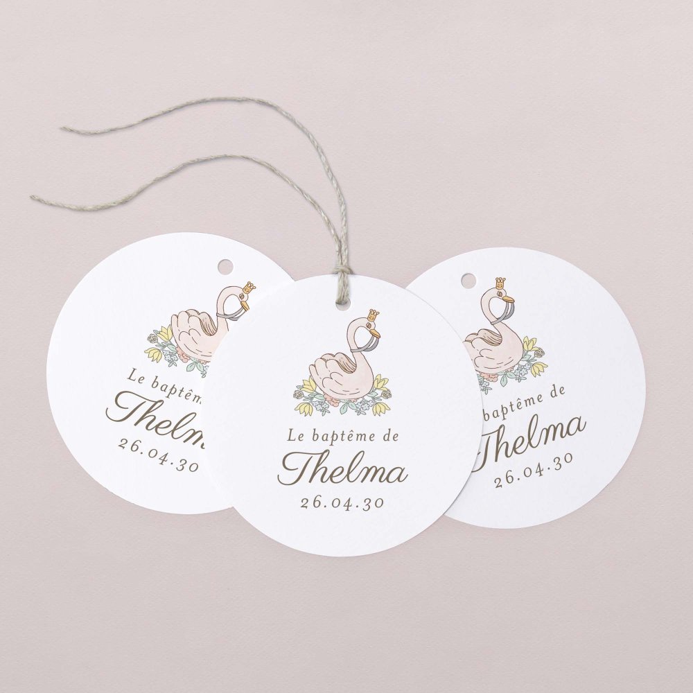 Mon premier portrait - rose