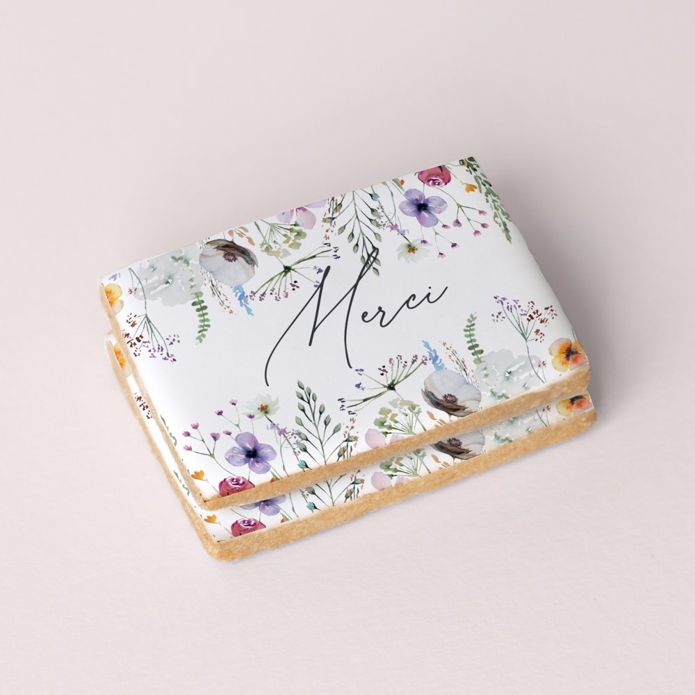 Biscuits - Wild flowers (2 par boite)