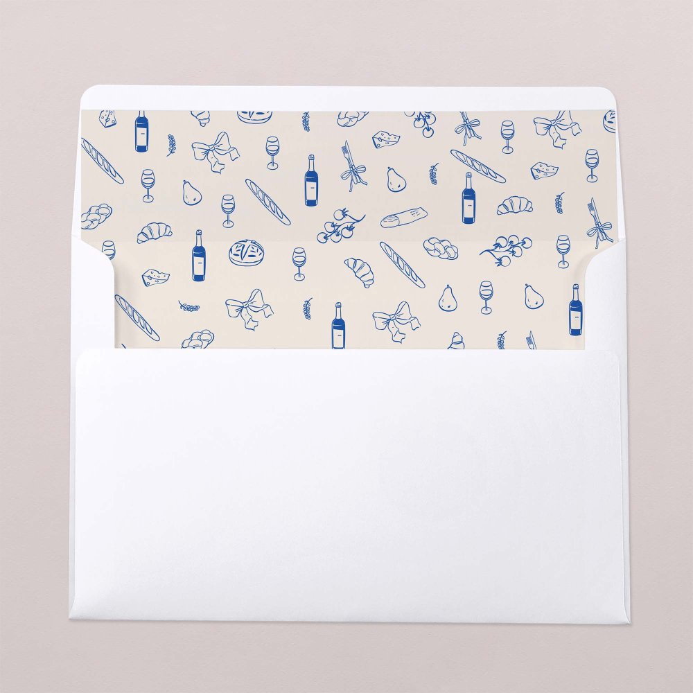 Intérieur d'enveloppe