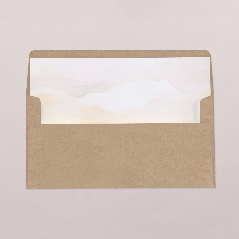 Intérieur d'enveloppe