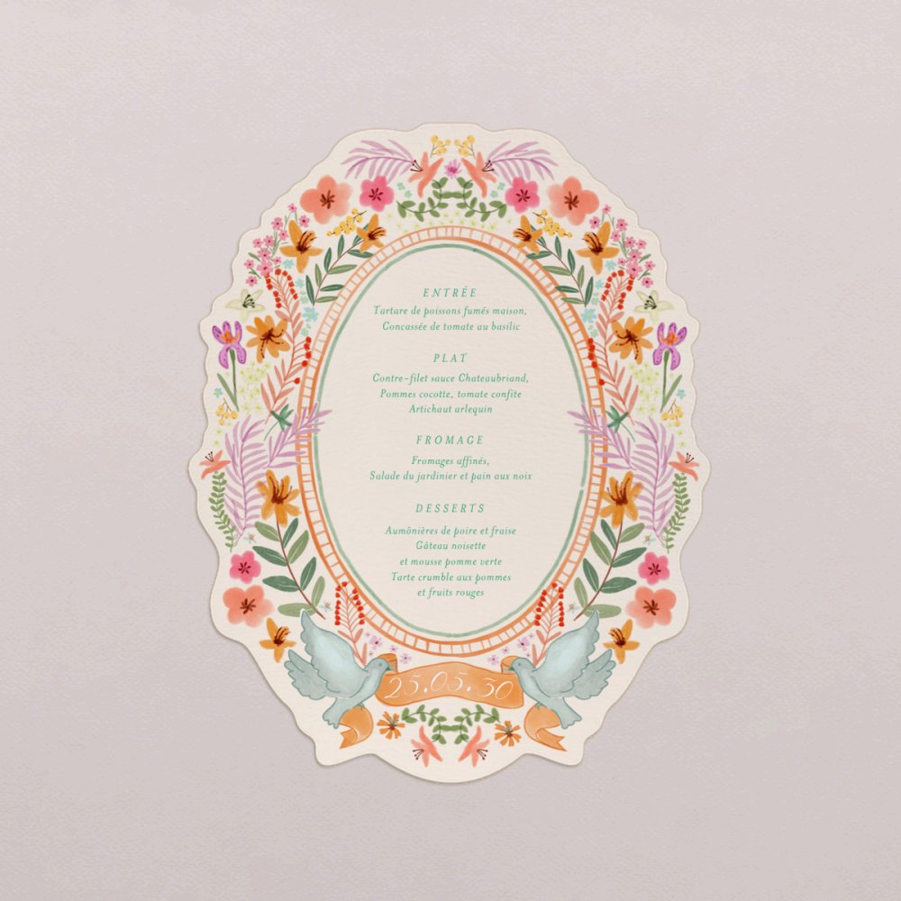Pastel flowers