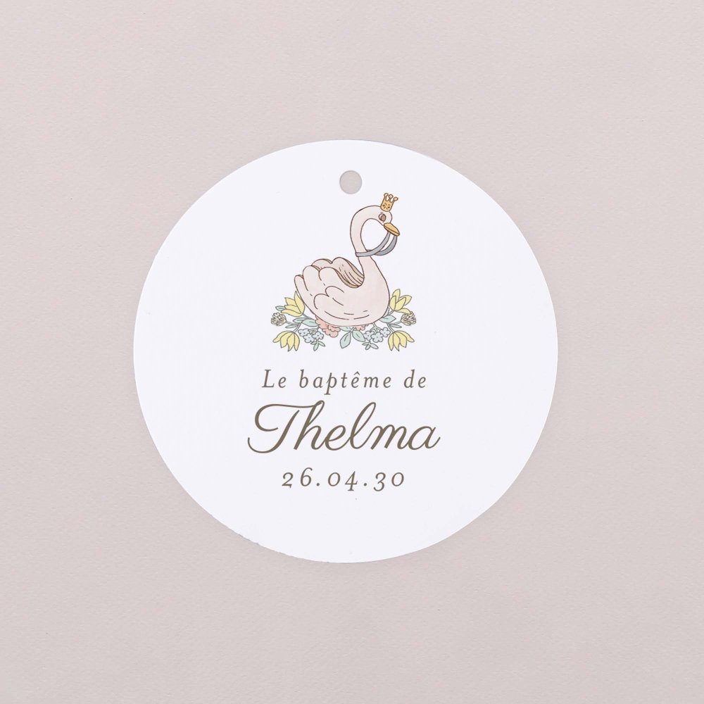 Mon premier portrait - rose