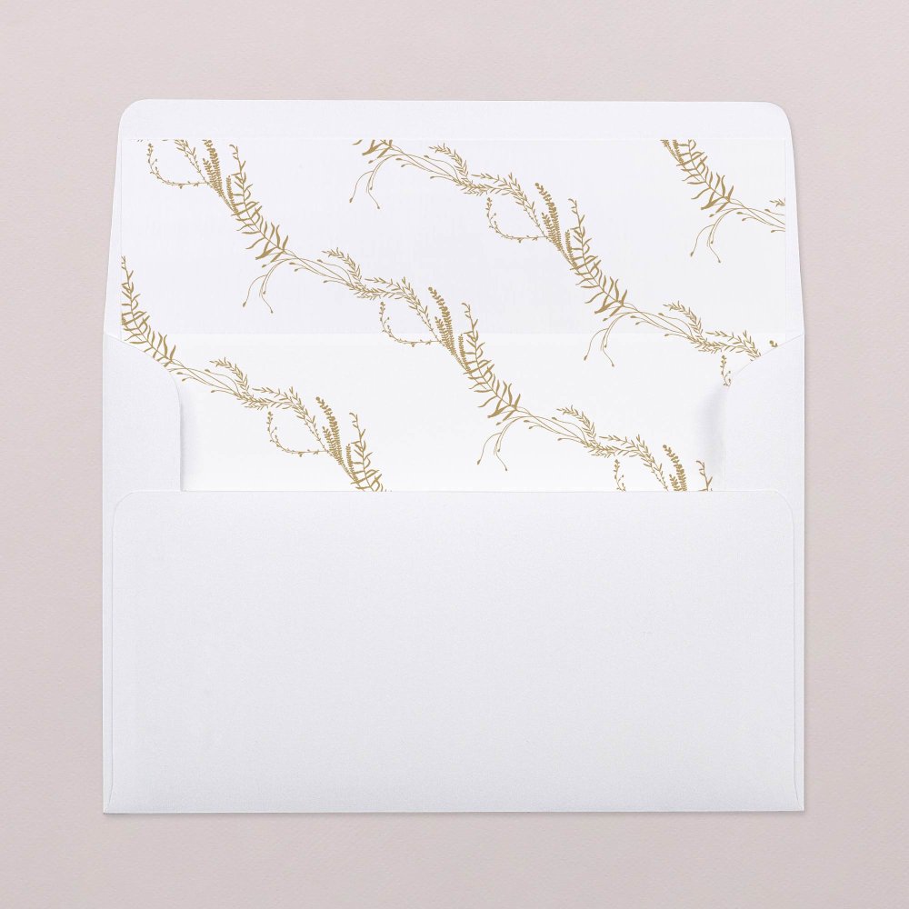 Intérieur d'enveloppe