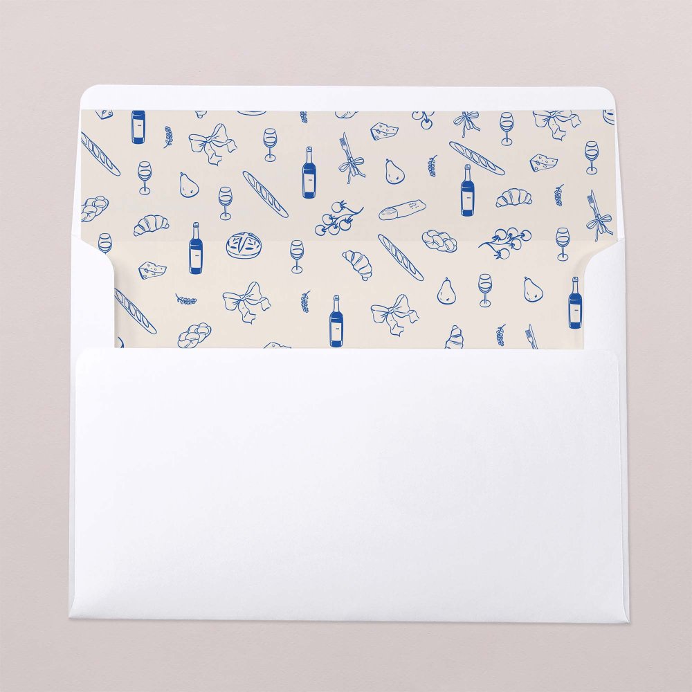 Intérieur d'enveloppe