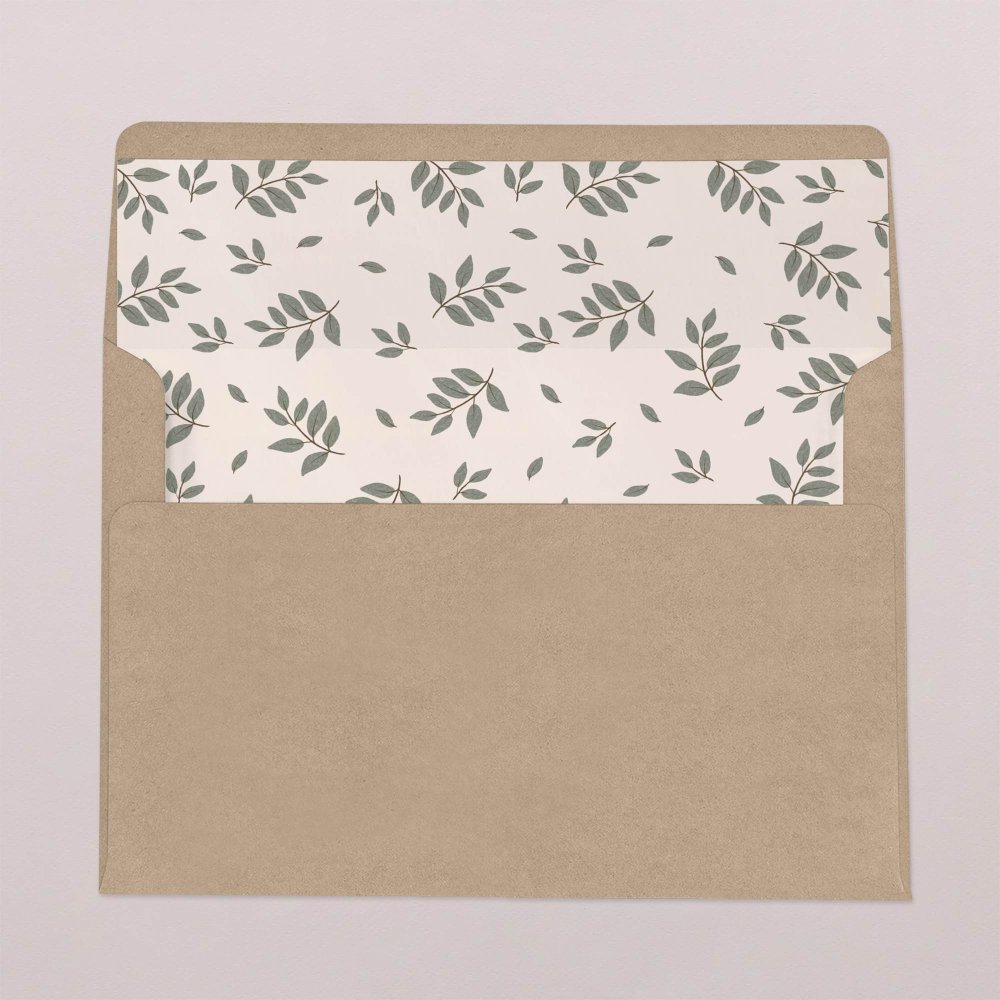 Intérieur d'enveloppe