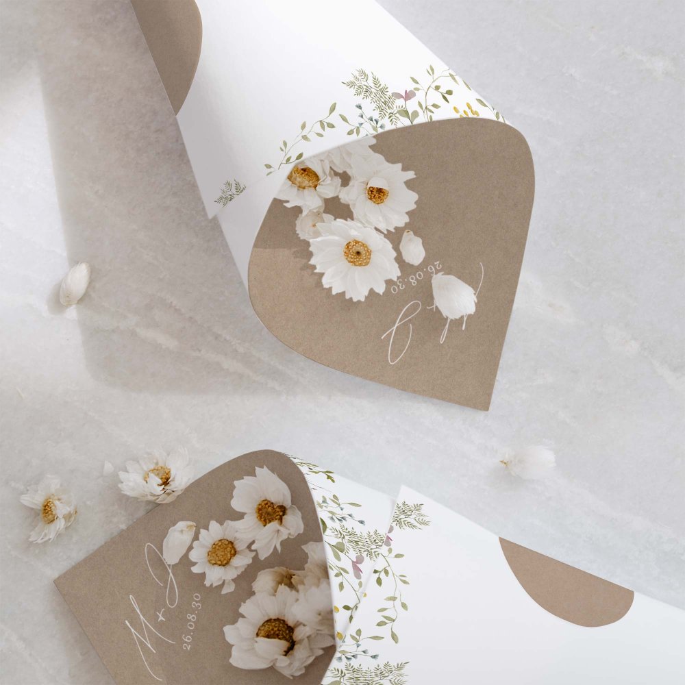 Kit 60 Cônes Confettis Mariage - Papier Kraft, Supports Inclus - Décoration Fête, Lancer De Pétales