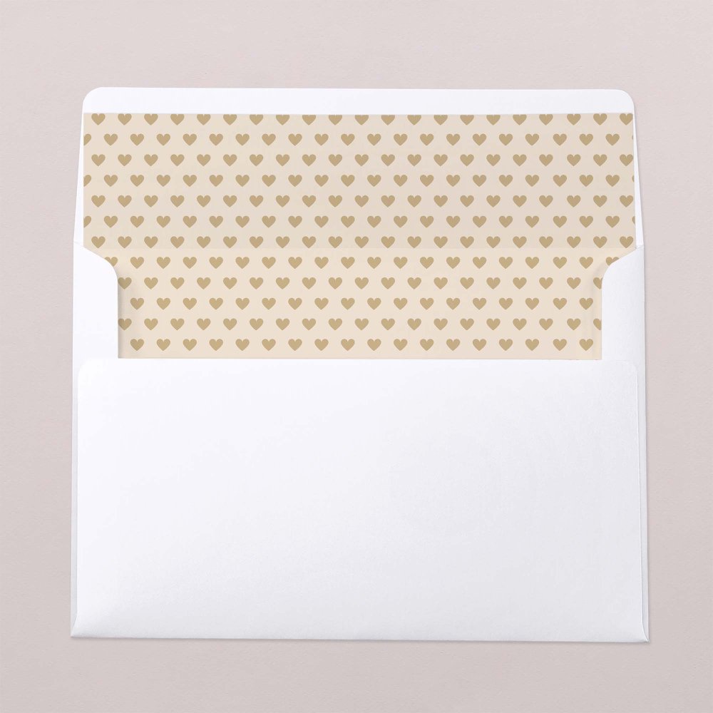 Intérieur d'enveloppe