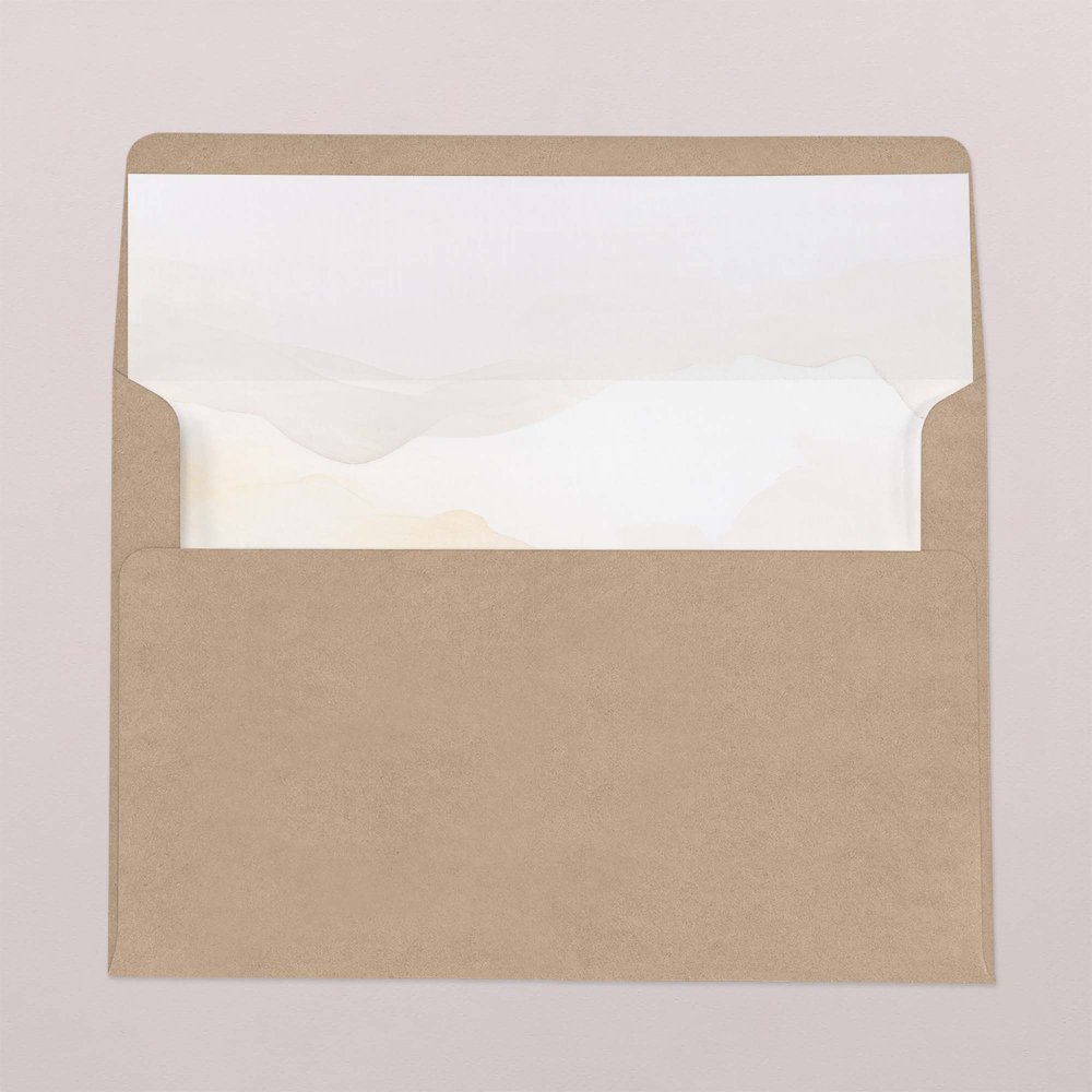 Intérieur d'enveloppe