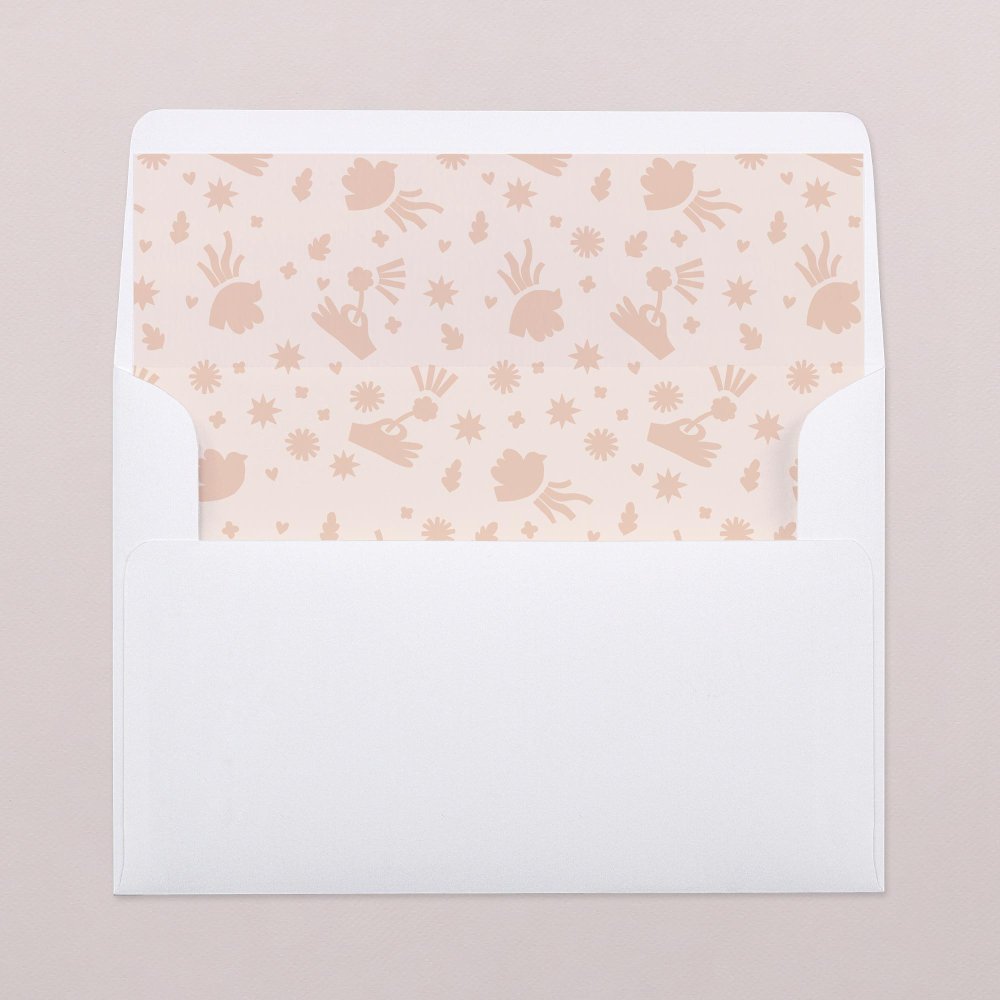 Intérieur d'enveloppe