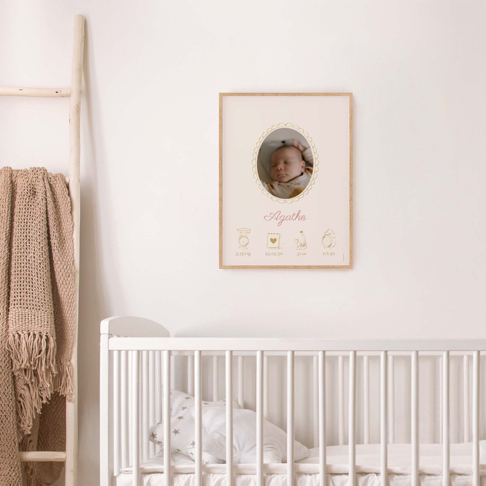 Golden frame