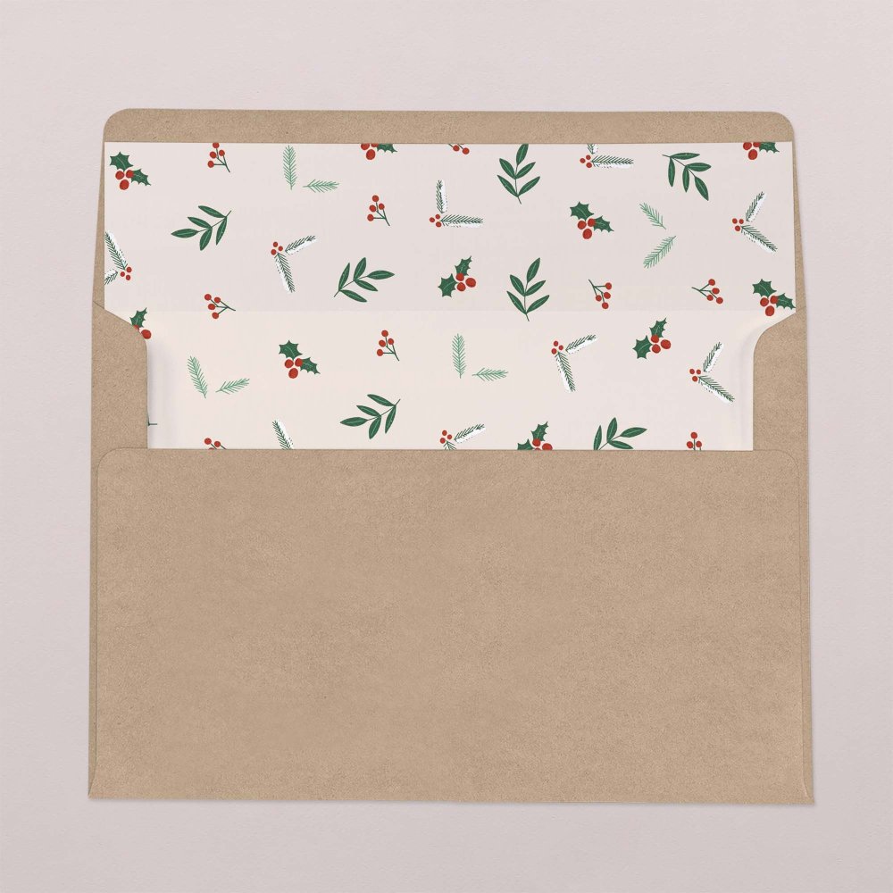 Intérieur d'enveloppe