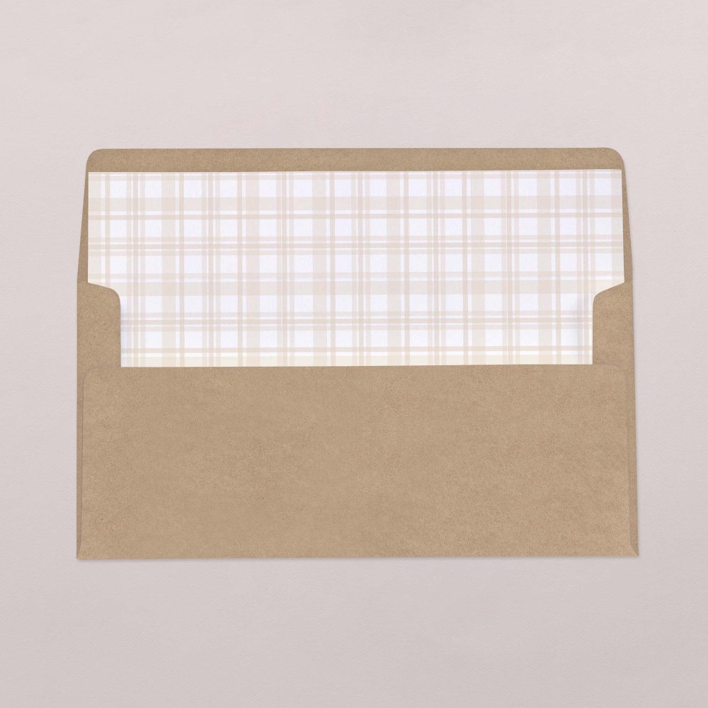 Intérieur d'enveloppe