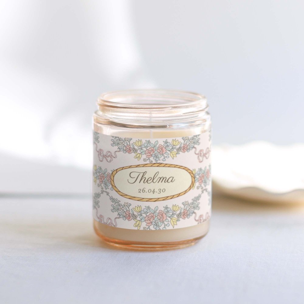 Mon premier portrait - rose