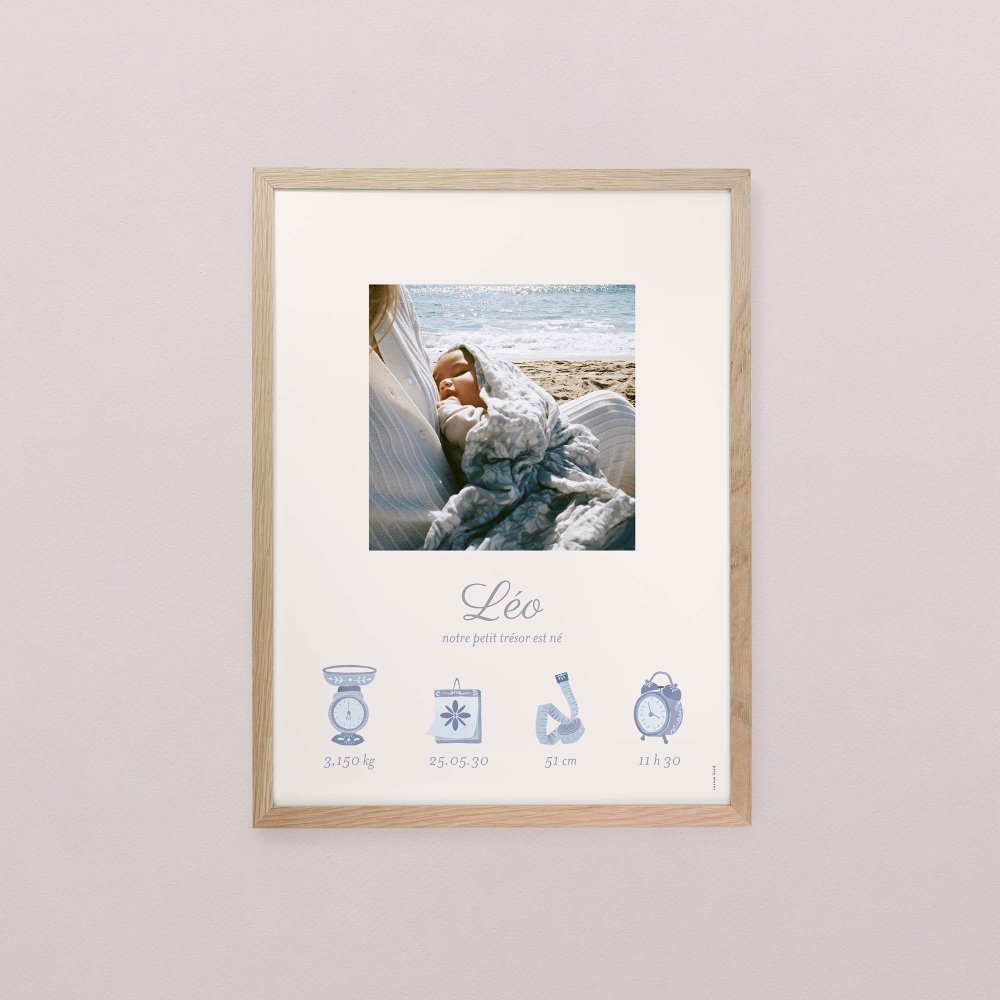 Photomaton - bleu
