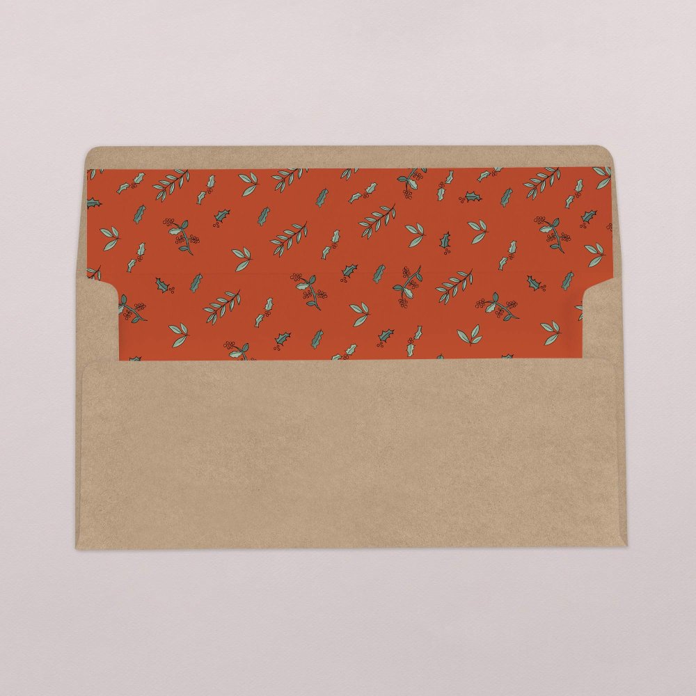 Intérieur d'enveloppe