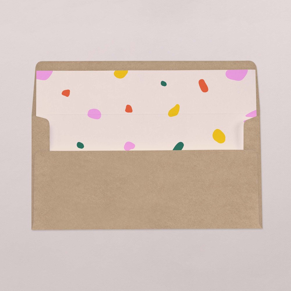 Intérieur d'enveloppe