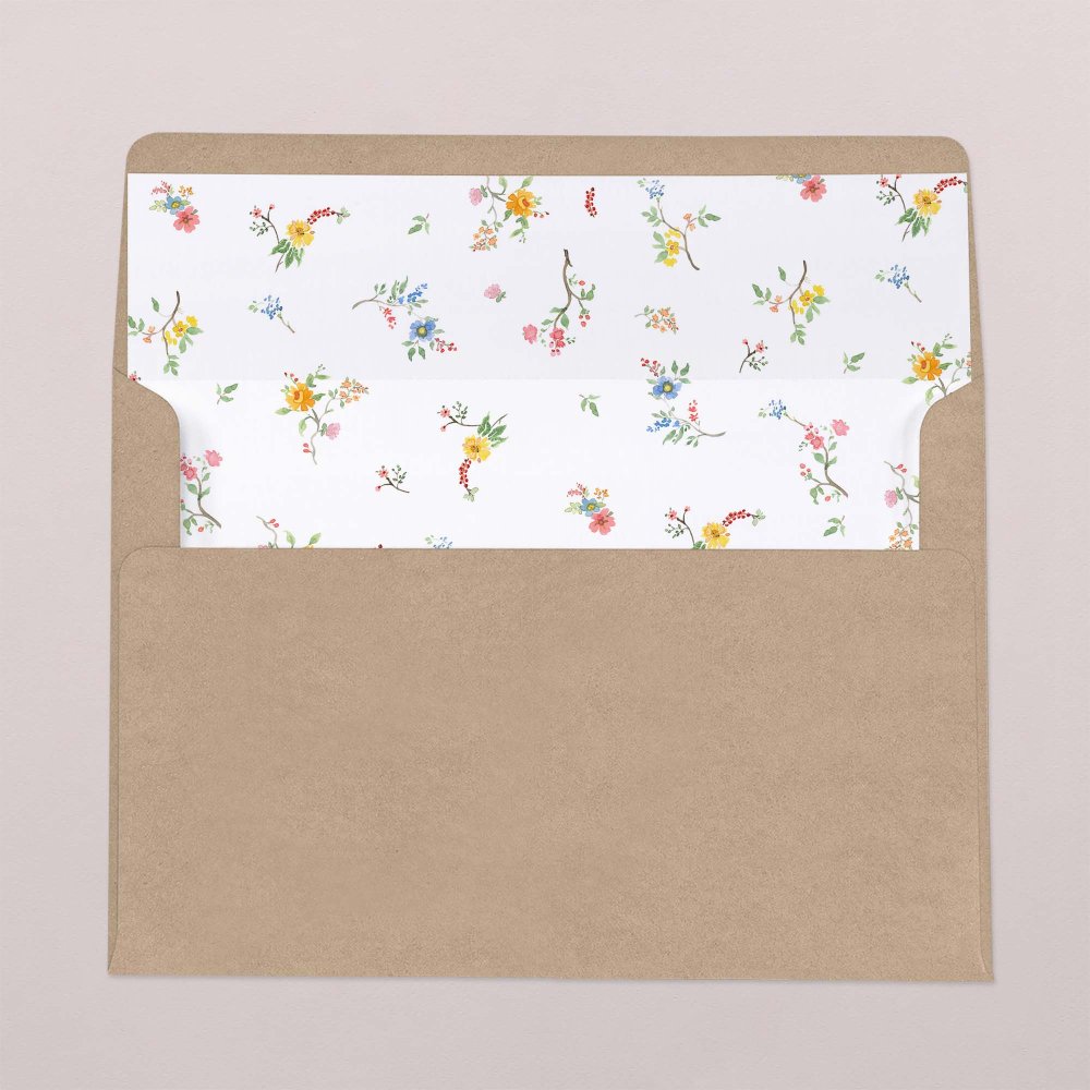 Intérieur d'enveloppe