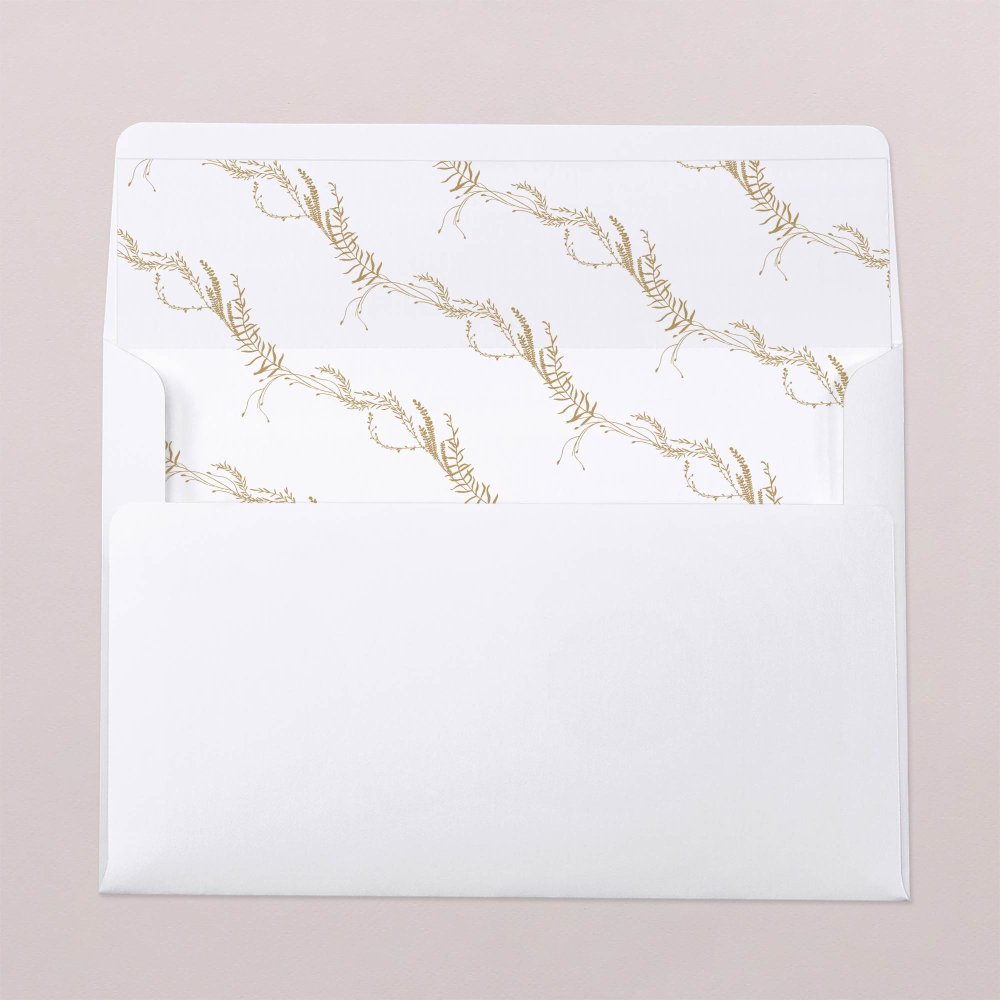 Intérieur d'enveloppe