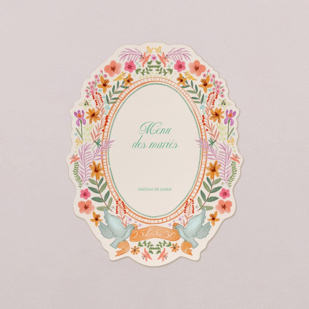 Pastel flowers