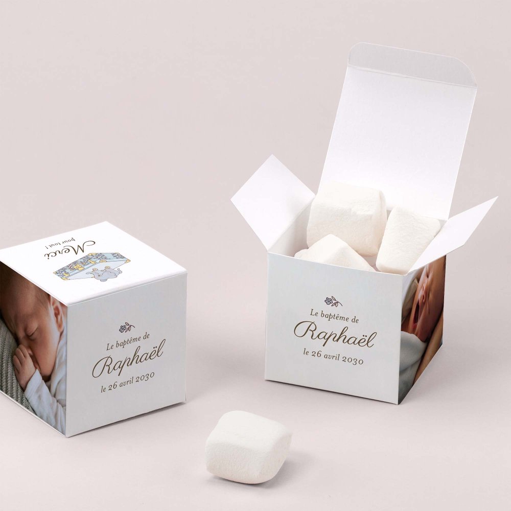 Mon premier portrait - bleu