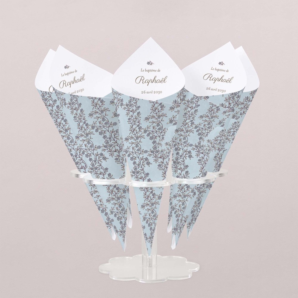 Mon premier portrait - bleu