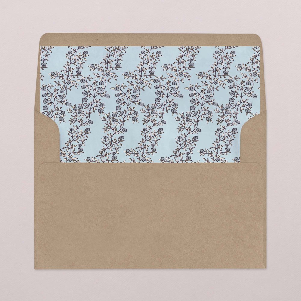 Intérieur d'enveloppe