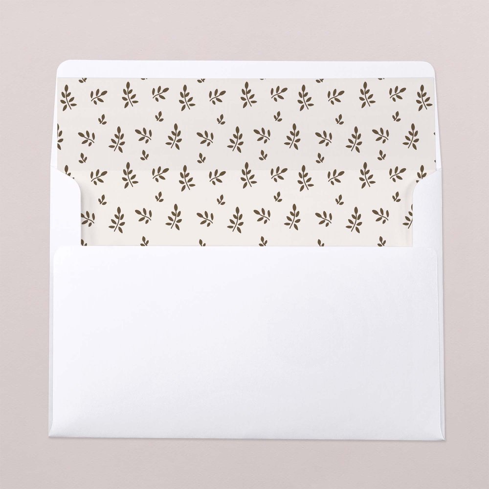 Intérieur d'enveloppe