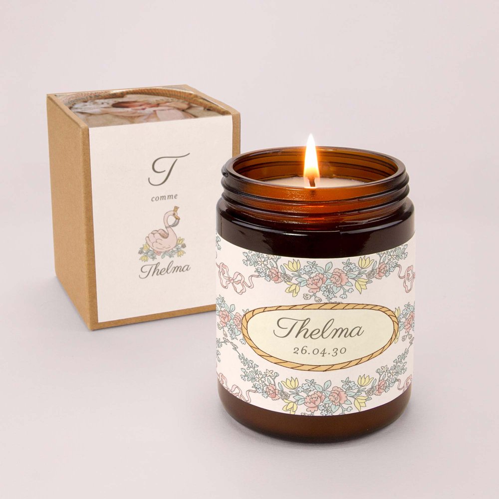 Mon premier portrait - rose