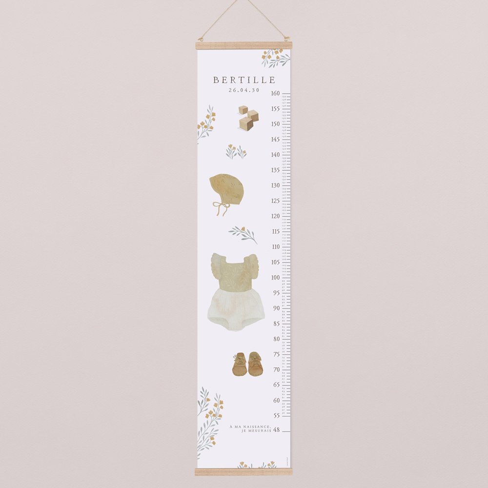 Layette fleurie