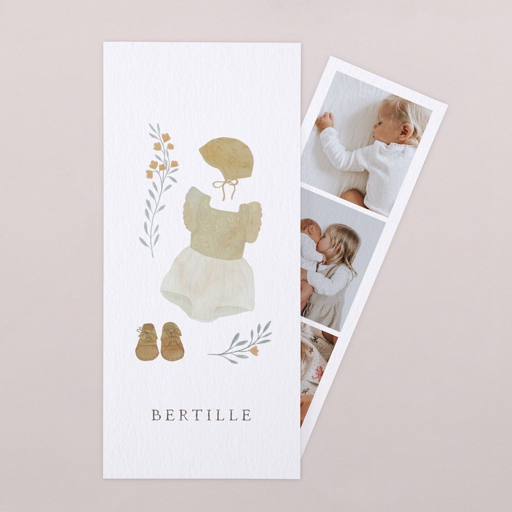 Layette fleurie