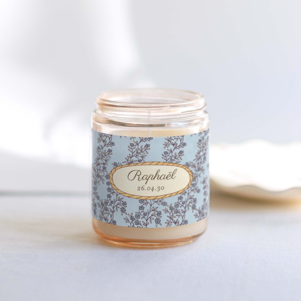 Mon premier portrait - bleu