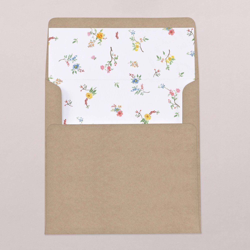 Intérieur d'enveloppe