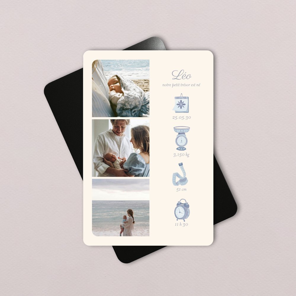 Photomaton - bleu