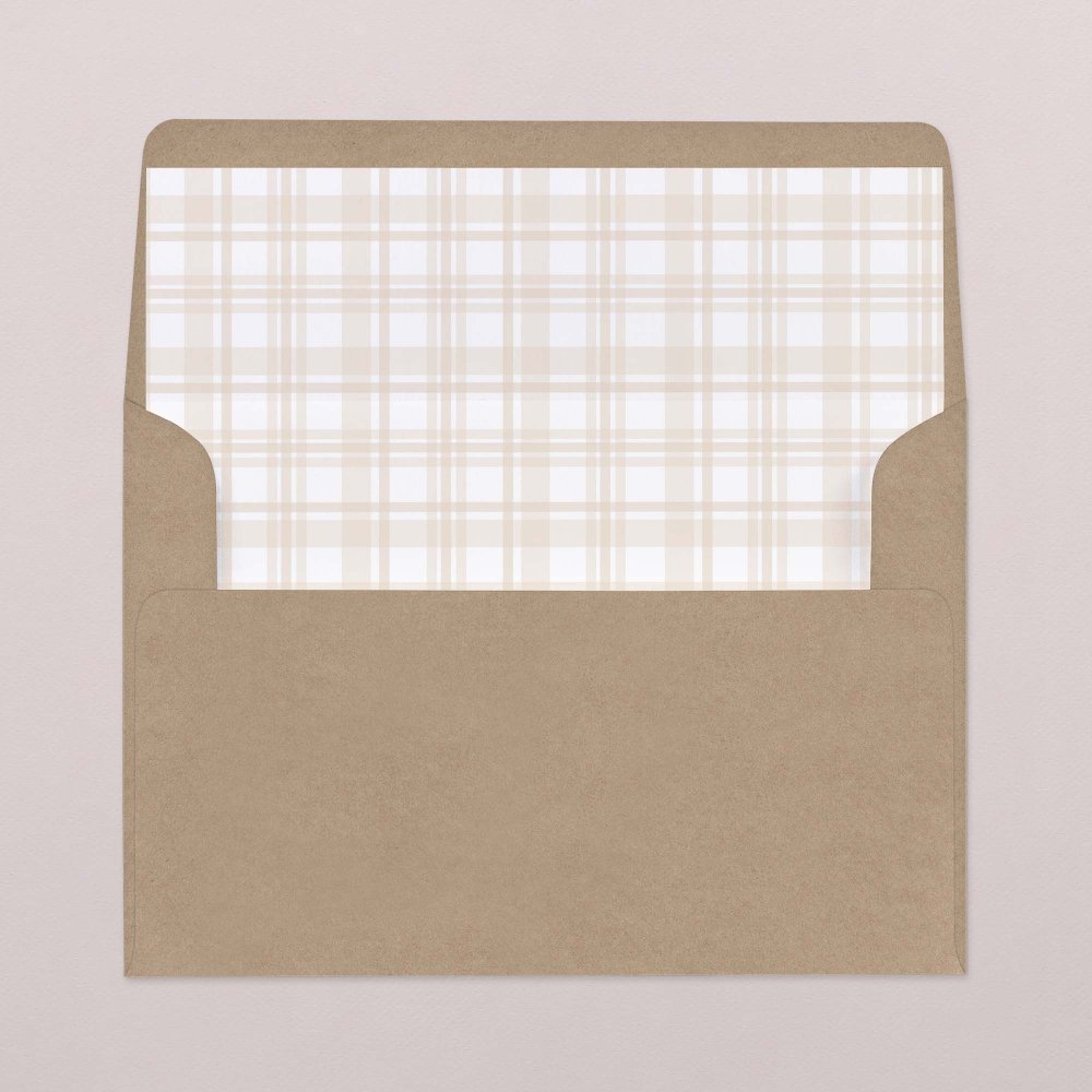 Intérieur d'enveloppe