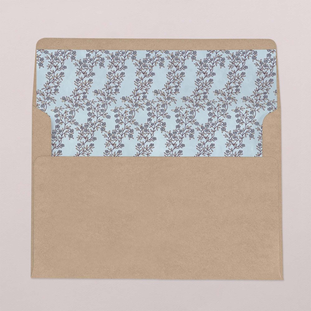 Intérieur d'enveloppe