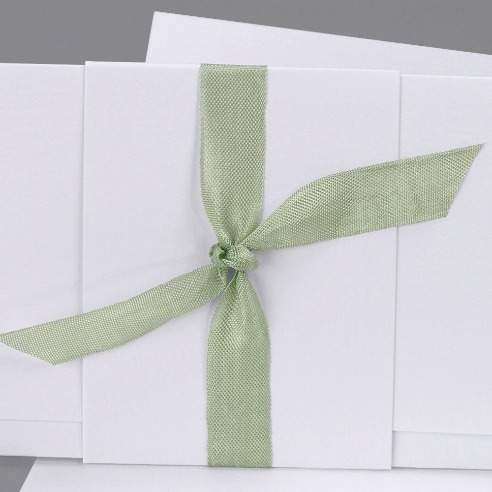 Ruban vintage sauge 60 cm