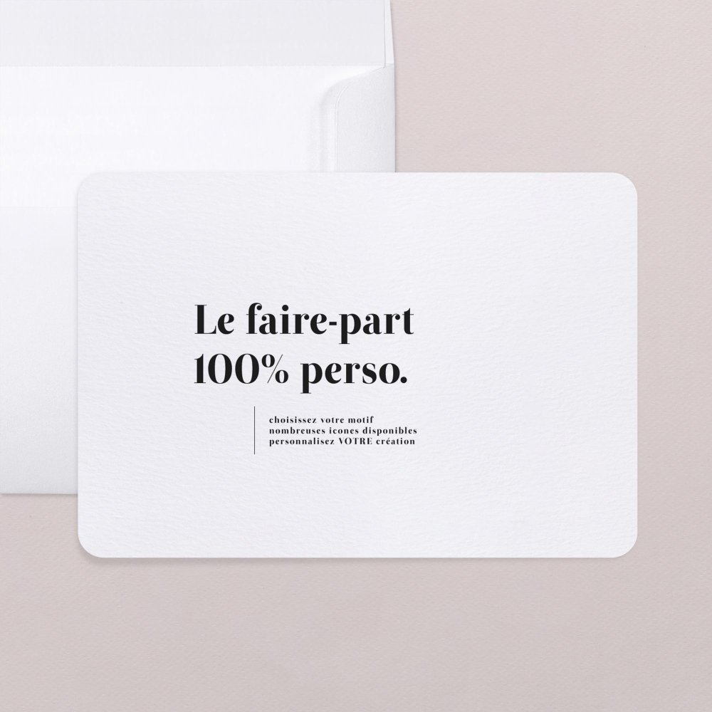 100% personnalisable