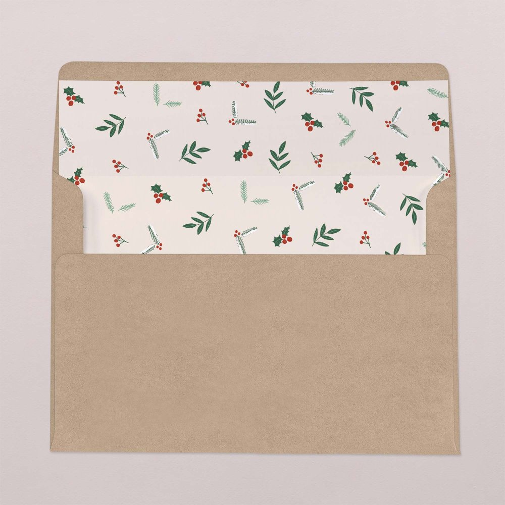 Intérieur d'enveloppe