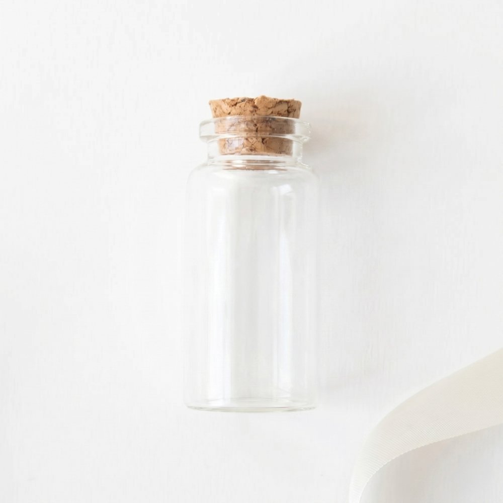 Petites fioles en verre