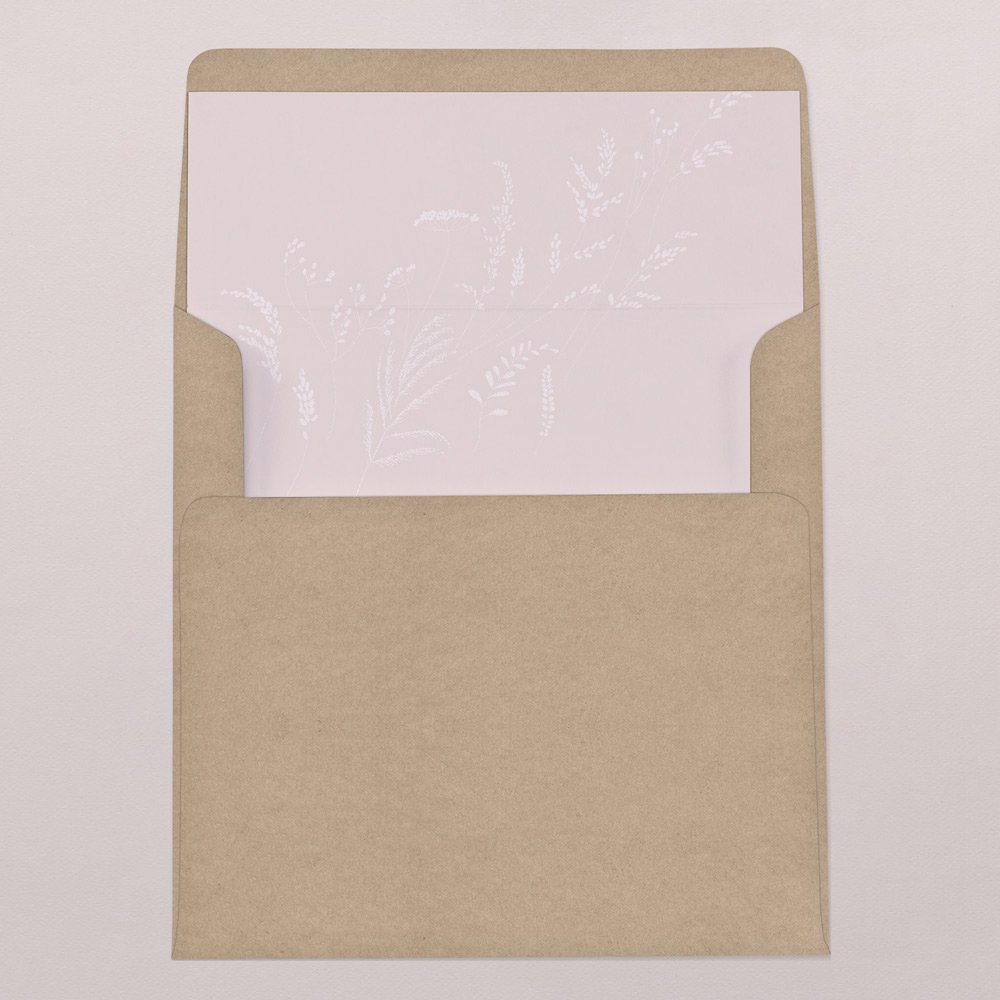 Intérieur d'enveloppe