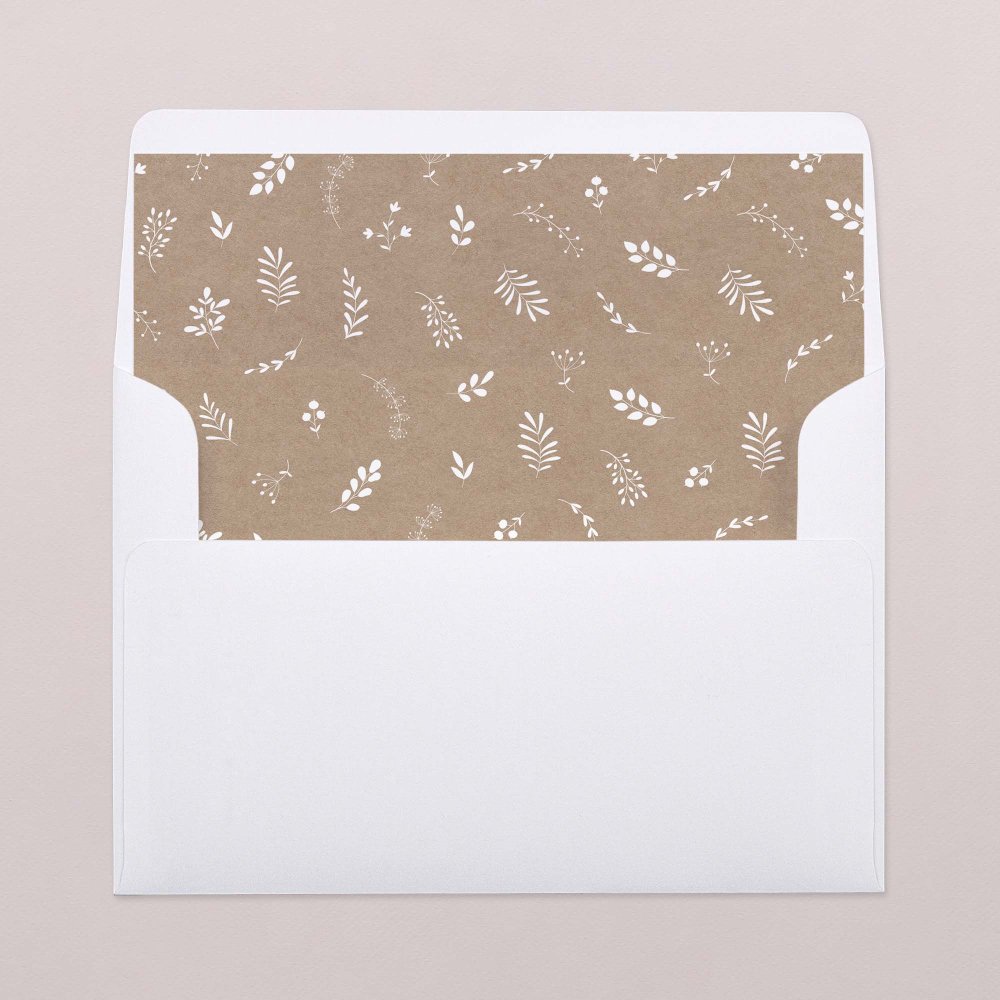 Intérieur d'enveloppe